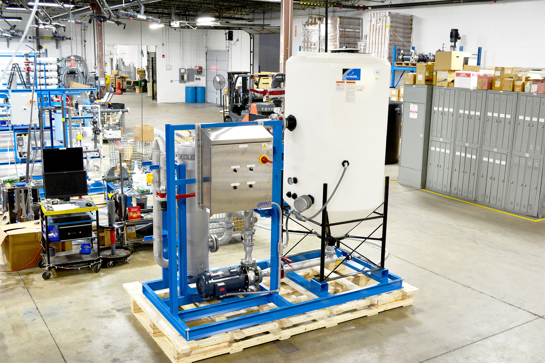 Centralized Clean-in-Place (CIP) Skids | MARLO